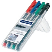 STAEDTLER ROTULADOR LUMOCOLOR 317 M 4-PACK 317WP4